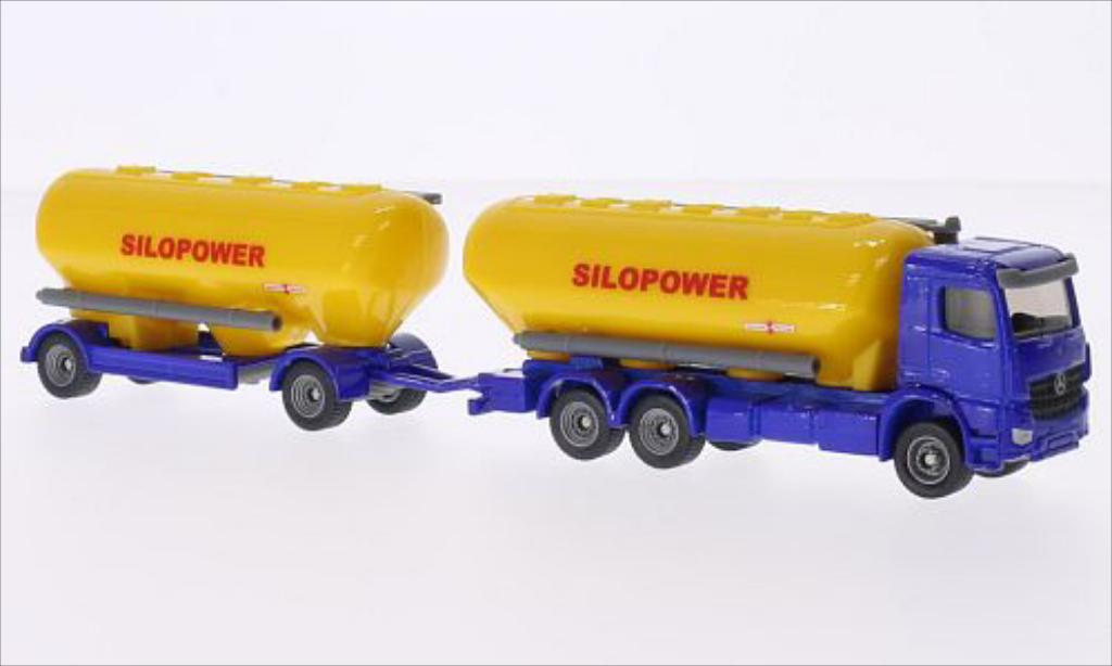 Mercedes Actros 1/87 Siku Silopower diecast model cars