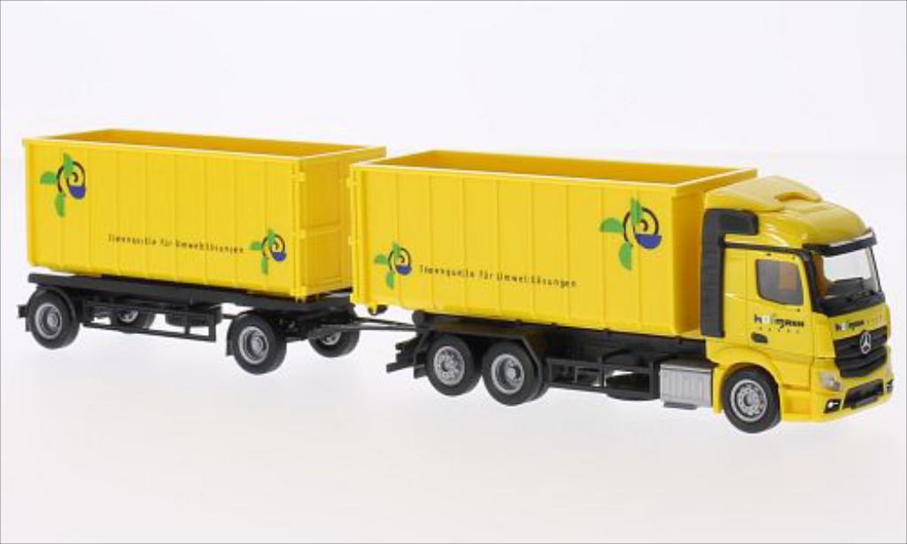 Mercedes Actros 1/87 Herpa Streamspace Hofmann denkt 2011 diecast model cars