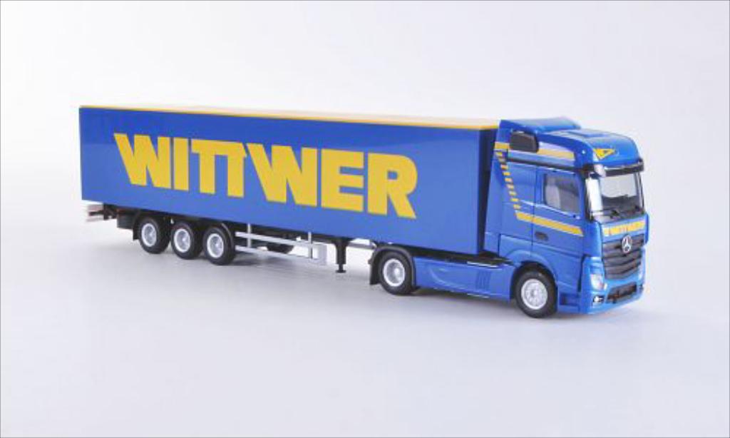 Mercedes Actros 1/87 Herpa Wittwer diecast model cars