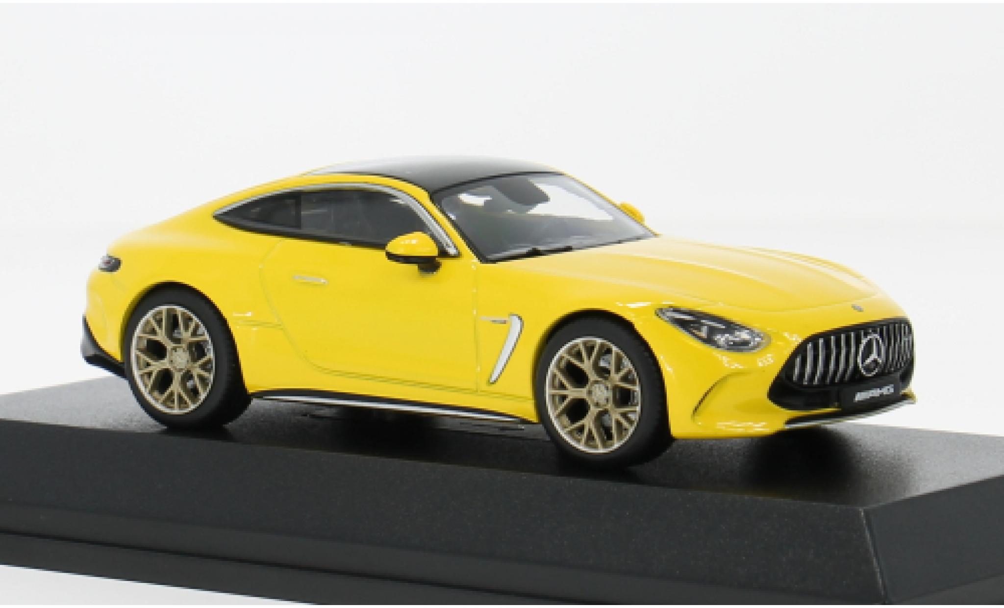 Mercedes AMG GT 1/43 iScale 63 4Matic yellow 2023 1:43 diecast model cars