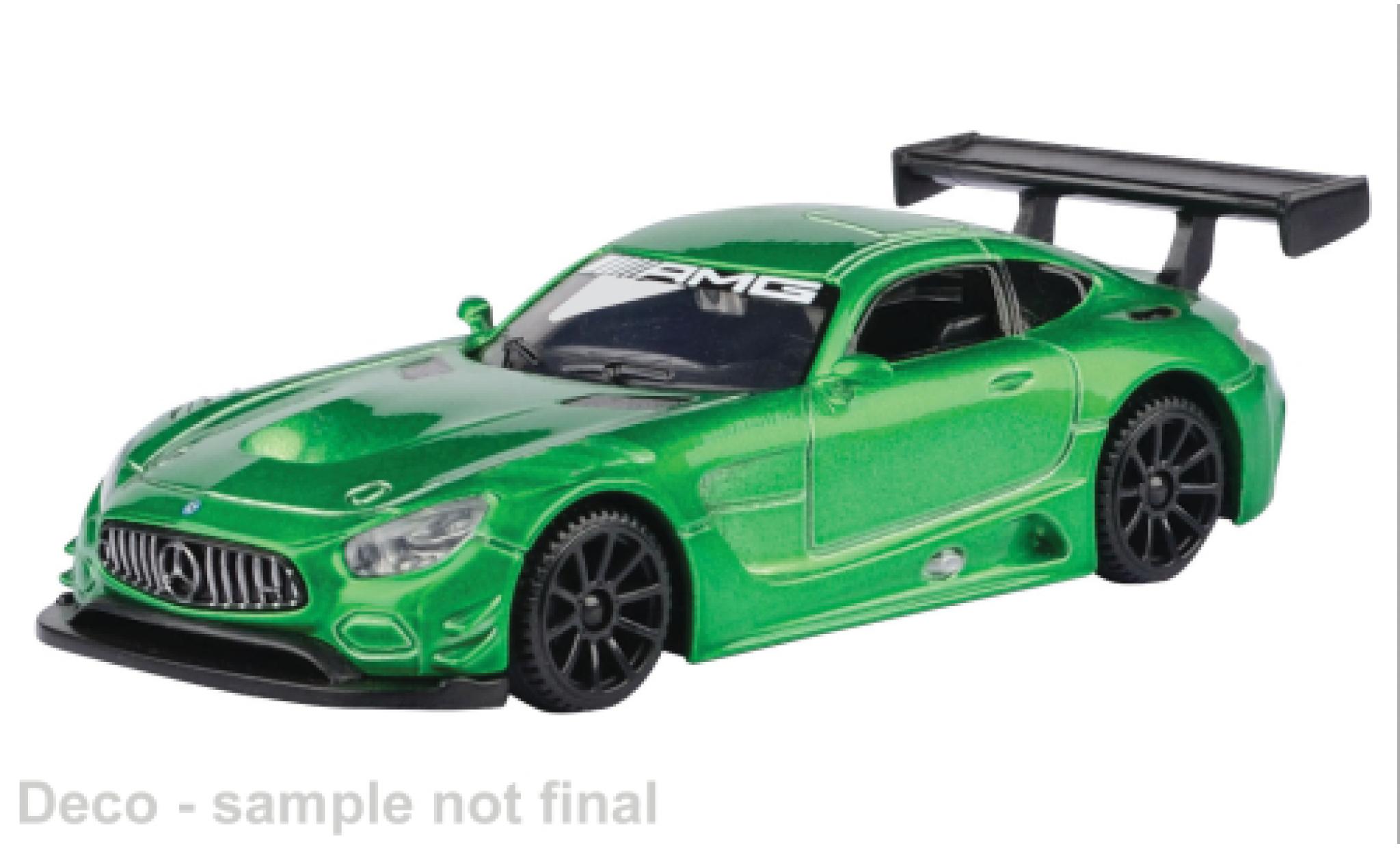 Mercedes AMG GT 1/43 Motormax 3 green 1:43 diecast model cars
