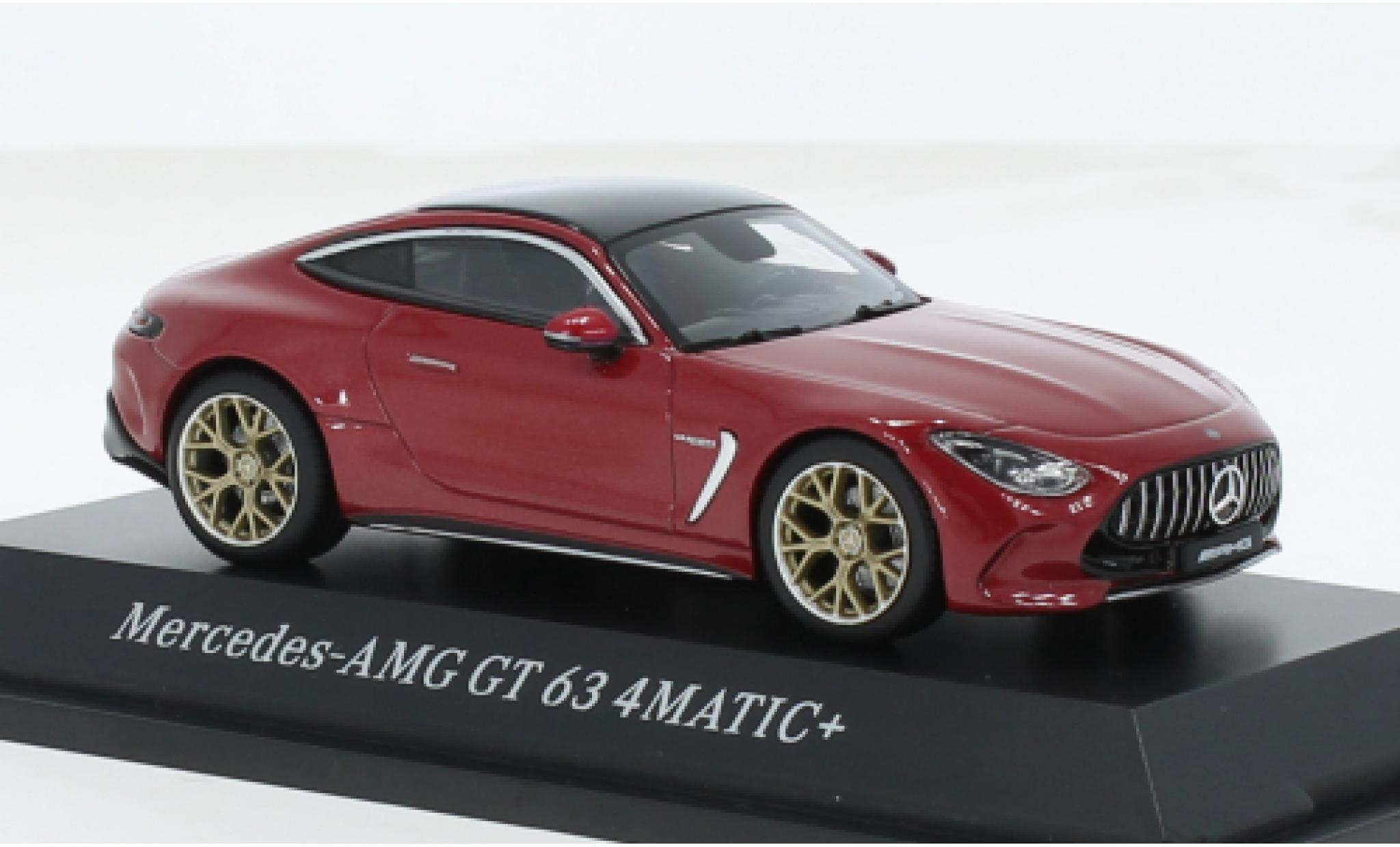 Mercedes AMG GT 1/43 I iScale 63 red 1:43 diecast model cars