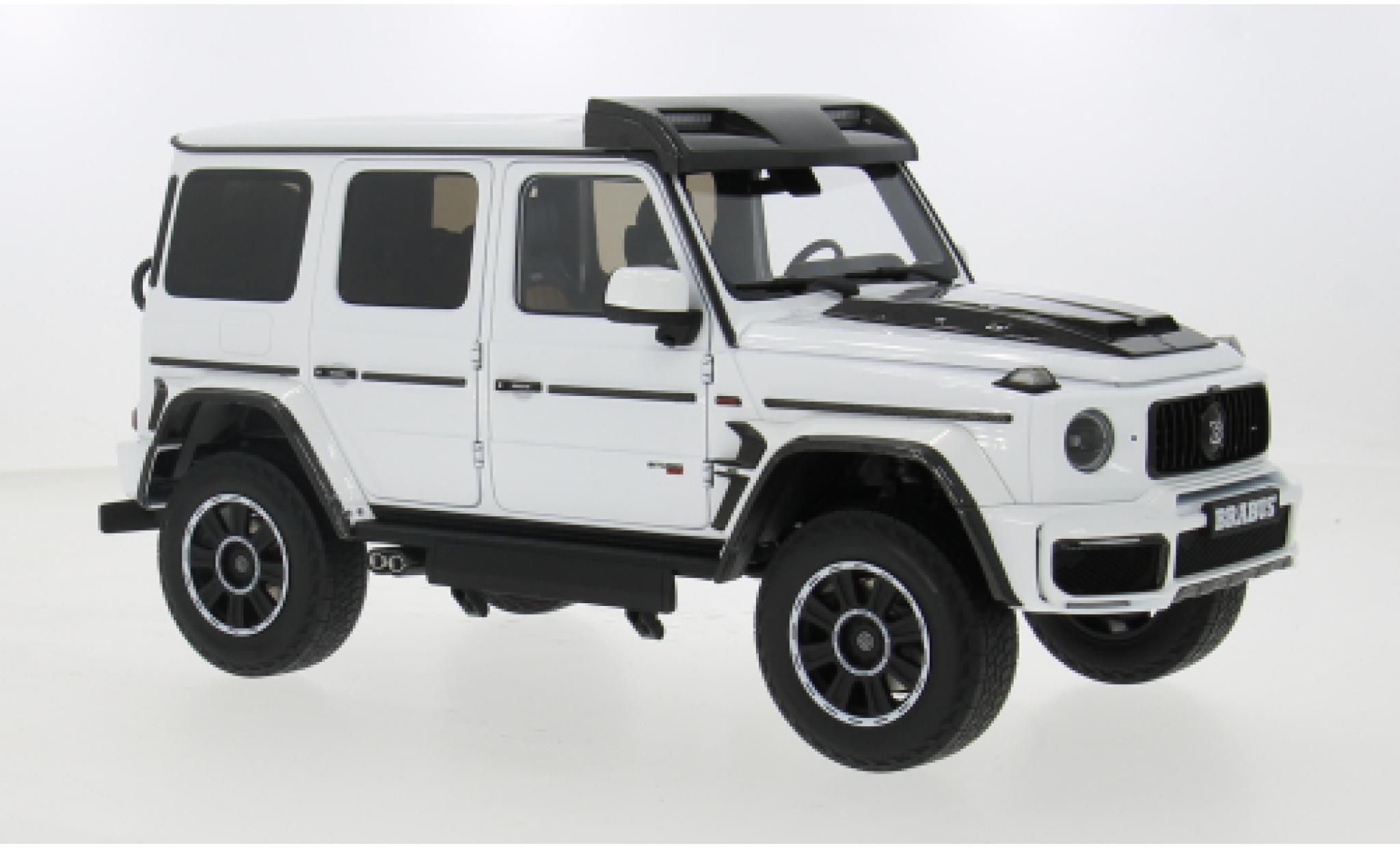 Mercedes Classe G 1/18 Almost Real Brabus G63 4x4 white 2023 1:18 diecast model cars