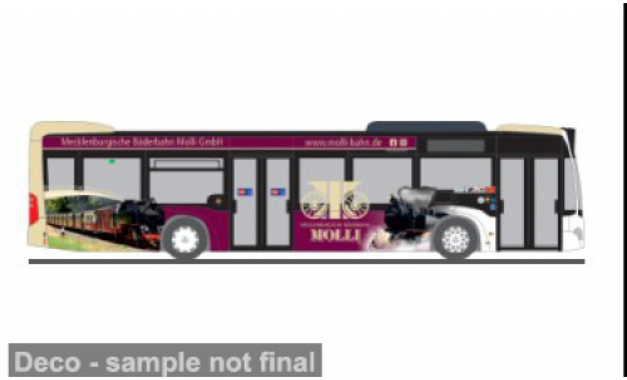 Mercedes Citaro 1/87 Rietze 2012 Mecklenburgische3 B&auml;derbahn Molli 1:87 diecast model cars
