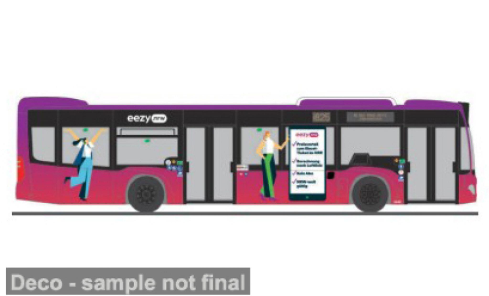 Mercedes Citaro 1/87 Rietze 2012 Vestische - eezy.nrw 1:87 diecast model cars