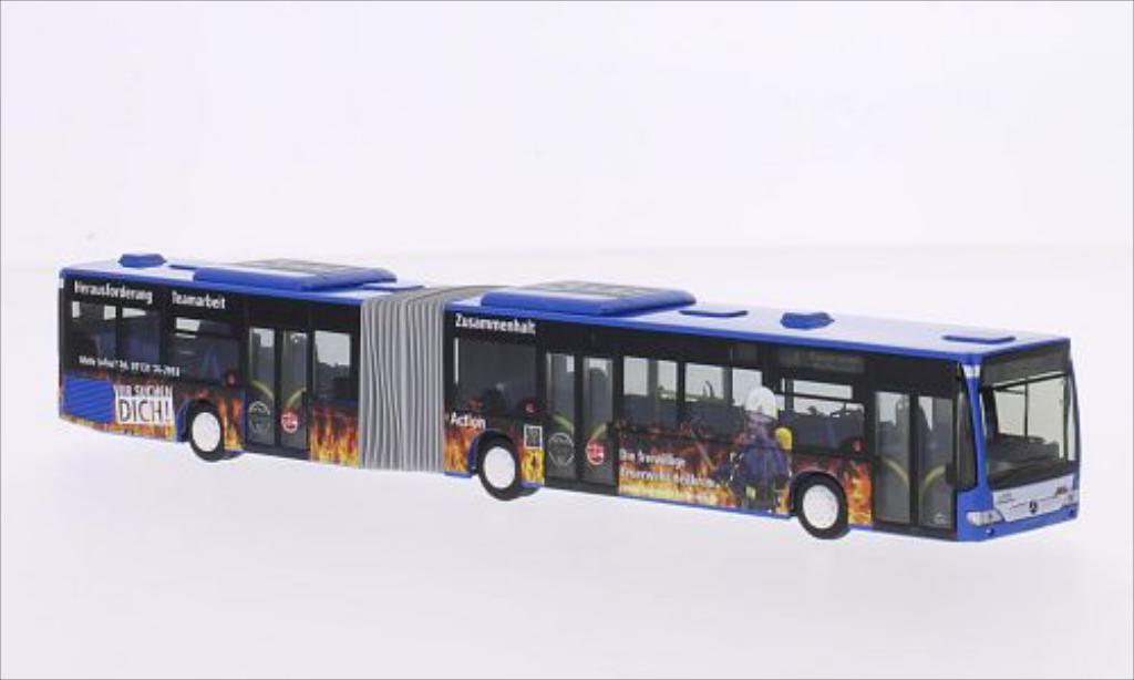 Mercedes Citaro 1/87 Rietze G E4 Stadtwerke Heilbronn - FW Heilbronn diecast model cars