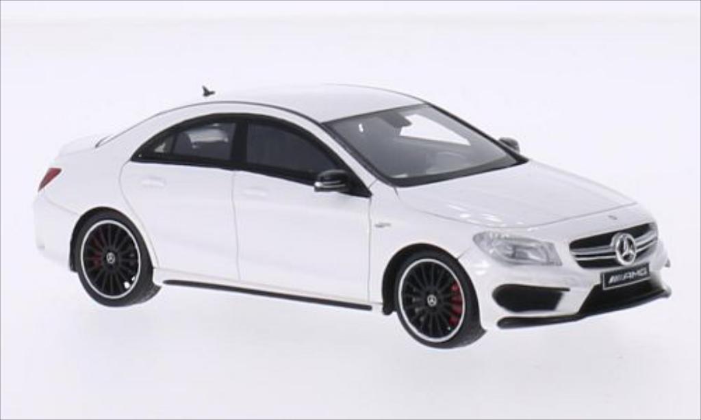 Mercedes CLA 1/43 Spark 45 AMG white 2014 diecast model cars