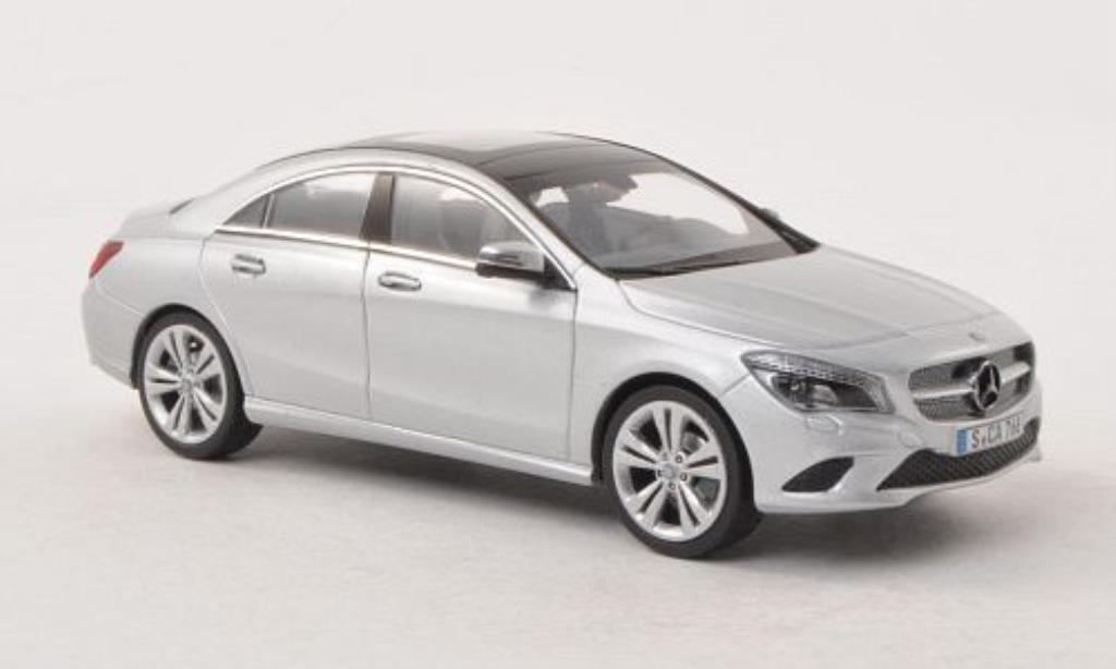 Mercedes CLA 1/43 Schuco (C117) grey diecast model cars
