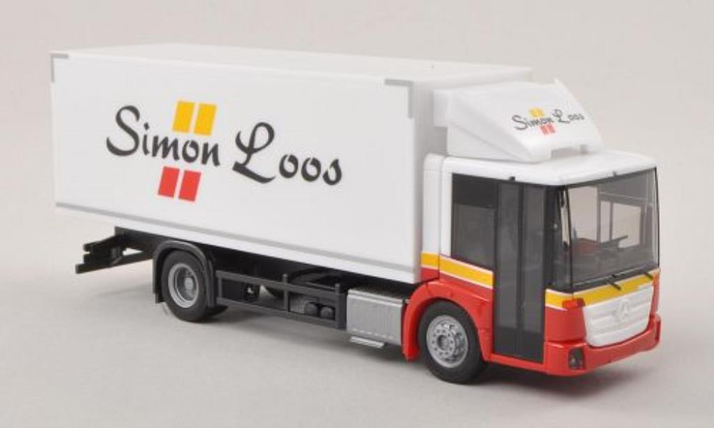 Mercedes Econic 1/87 Herpa 13 Simon Loos (NL) Kuhlkoffer-LKW diecast model cars