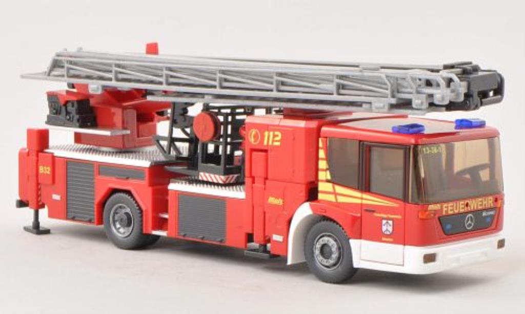 Mercedes Econic 1/87 Wiking Metz B32 Fire brigade Straelen Hubrettungsbuhne diecast model cars