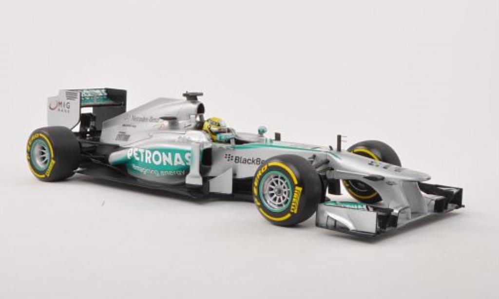 Mercedes F1 1/18 Minichamps W04No.9 Petronas -Saison 2013 diecast model cars