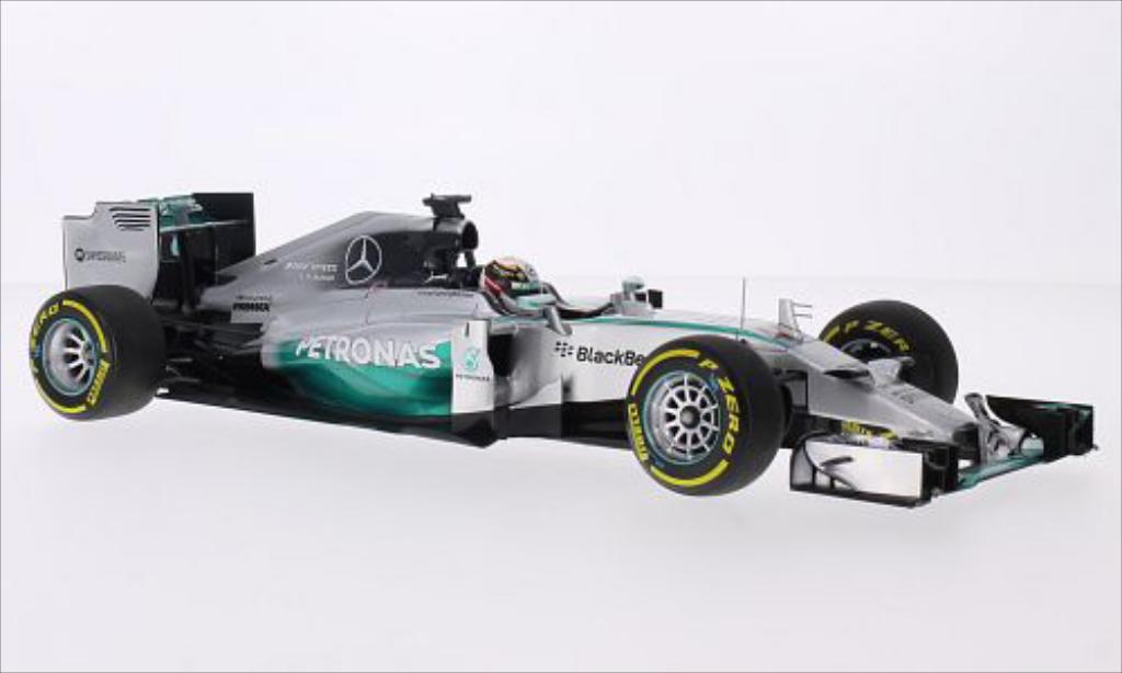 Mercedes F1 1/18 Minichamps W05 Hybrid No.44 AMG Petronas Team Petronas Formel 1 GP Abu Dhabi 2014 diecast model cars