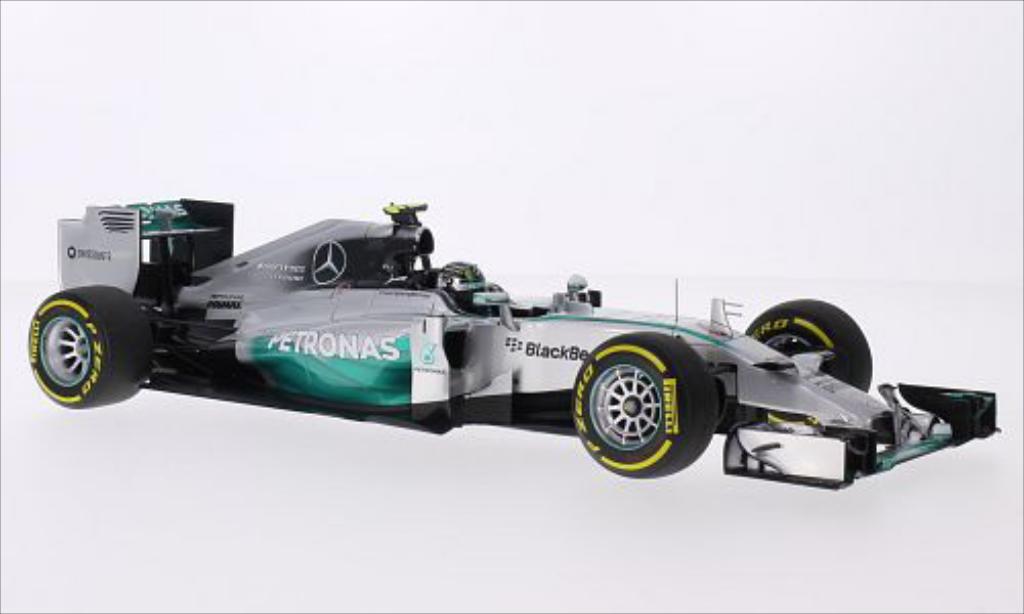Mercedes F1 1/18 Minichamps W05 Hybrid No.6 AMG Petronas Team Petronas GP Abu Dhabi 2014 diecast model cars