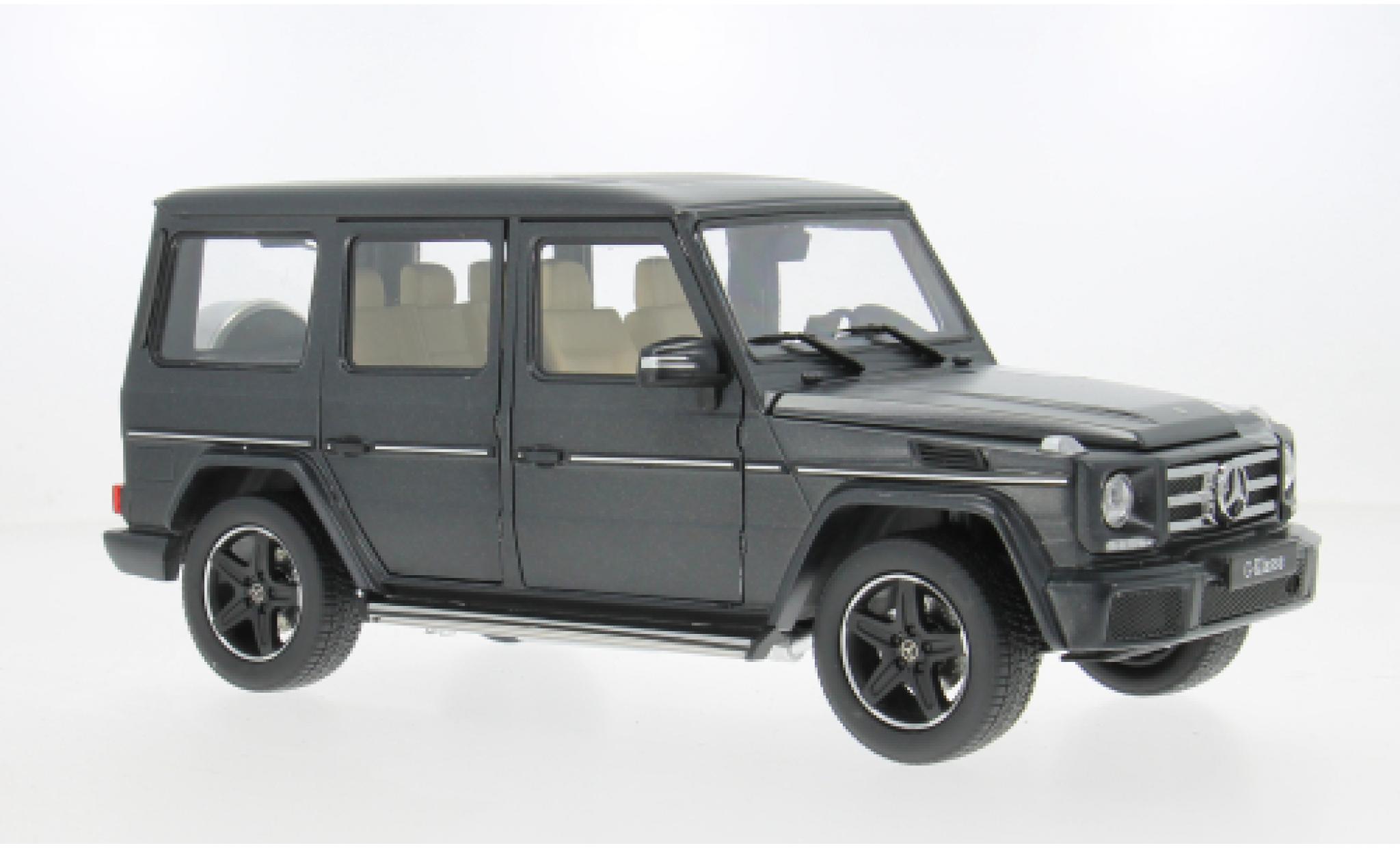 Mercedes Classe G 1/18 iScale (W463) black 2015 1:18 diecast model cars