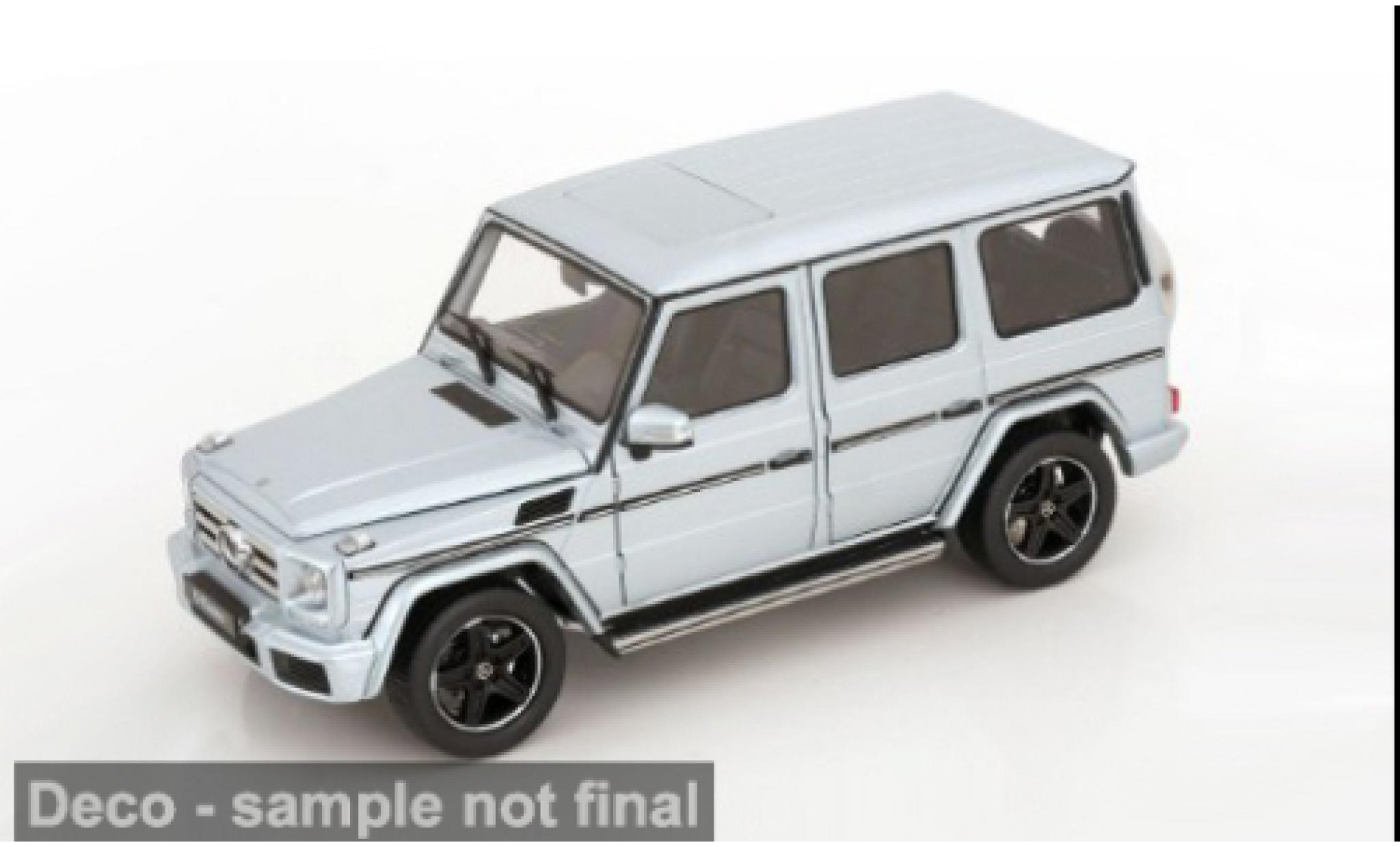 Mercedes Classe G 1/18 iScale (W463) silver 2015 1:18 diecast model cars