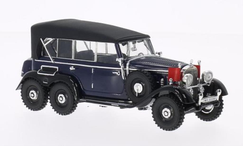 Mercedes G4 1/43 Signature blue geschlossen 1938 diecast model cars