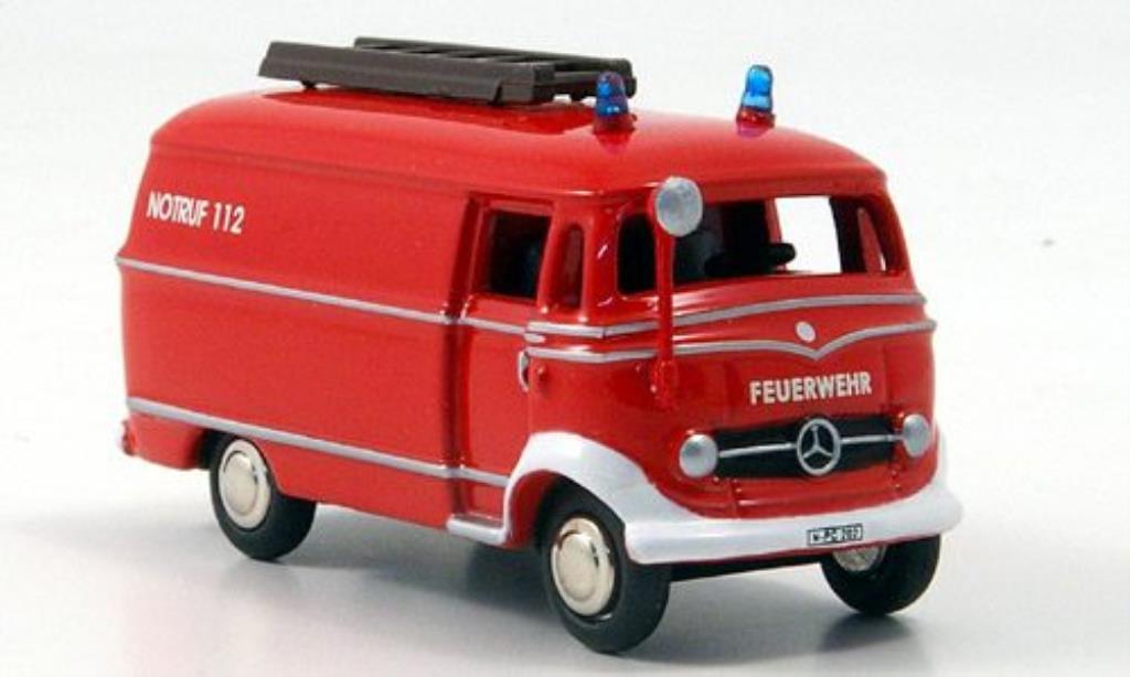 Mercedes L319 1/87 Bub Van Fire brigade diecast model cars