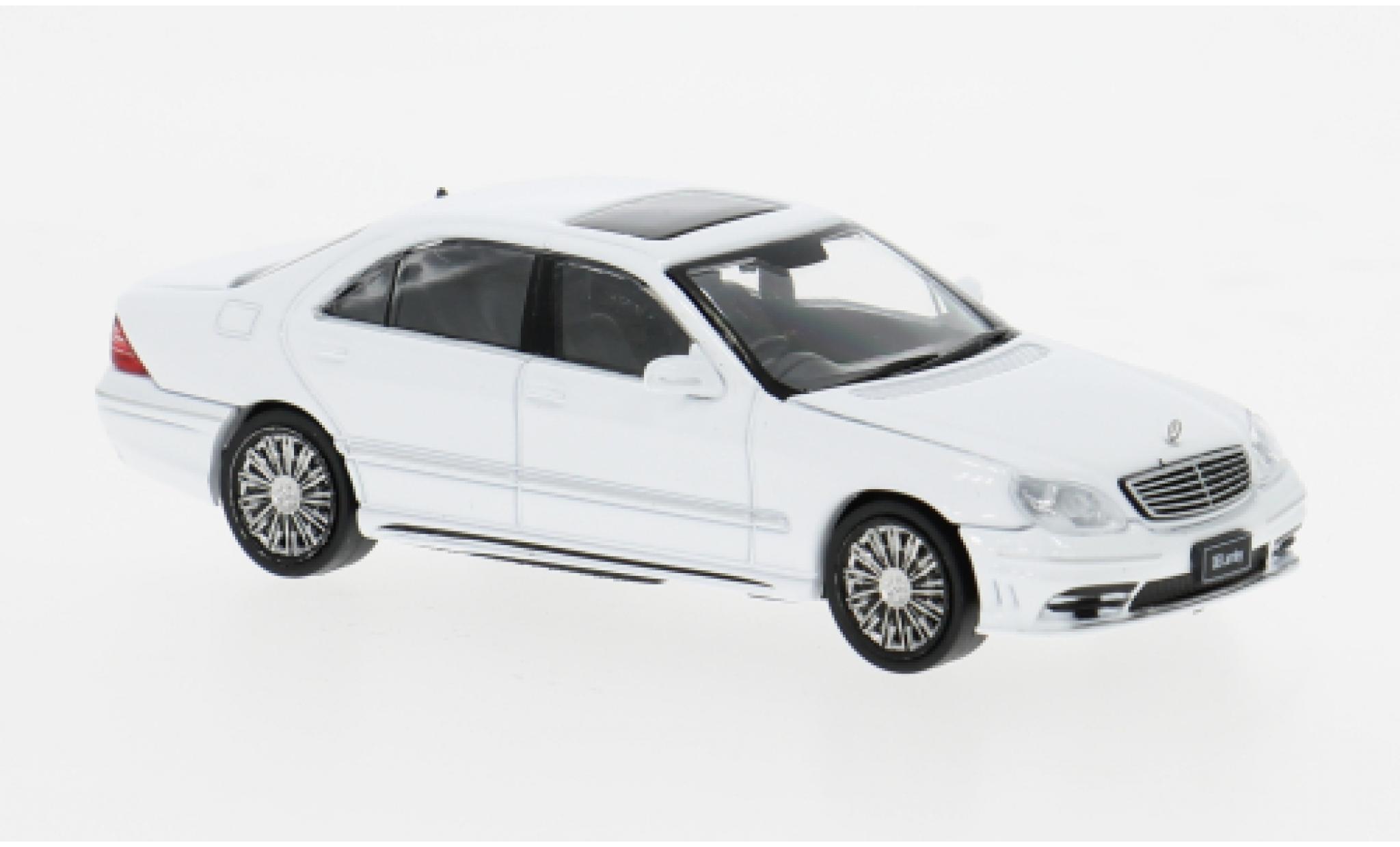 Mercedes Classe S 1/64 Tarmac Works white 1:64 diecast model cars