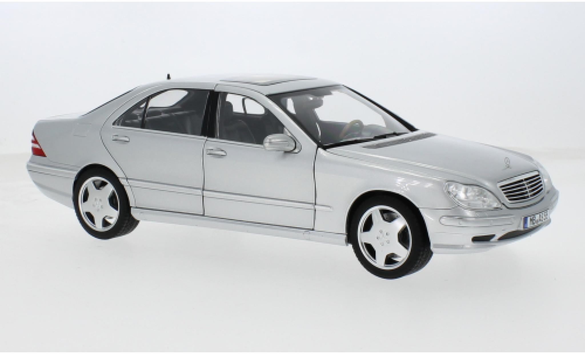 Mercedes Classe S 1/18 Norev S55 AMG (W220) silver 1:18 diecast model cars