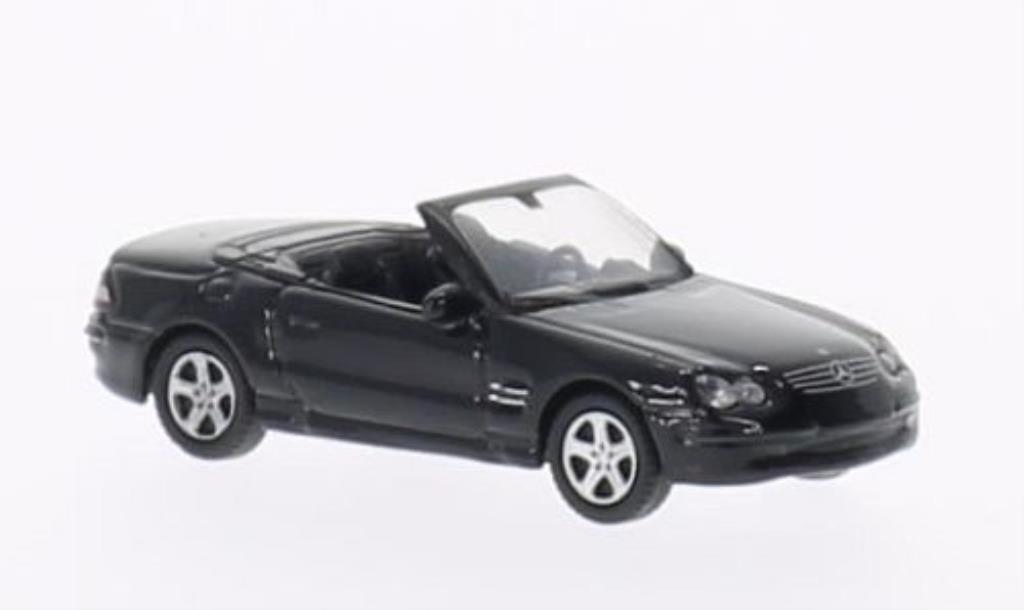 Mercedes Classe SL 500 1/87 Welly 500 Convertible black diecast model cars