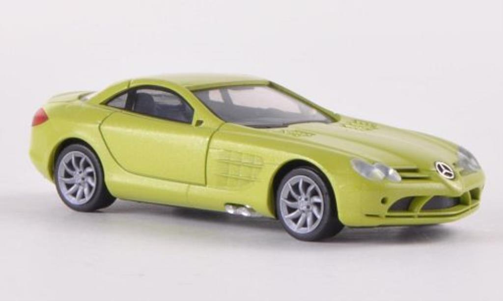 Mercedes SLR 1/87 Herpa McLaren grun 2004 diecast model cars