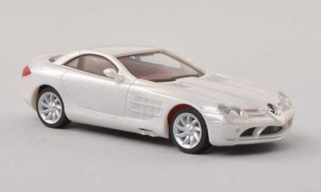 Mercedes SLR 1/87 Herpa McLaren met.white diecast model cars