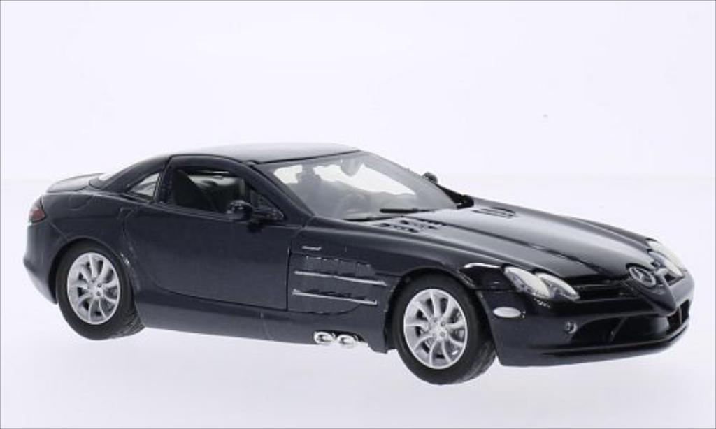 Mercedes SLR 1/24 Motormax McLaren metallic grey diecast model cars