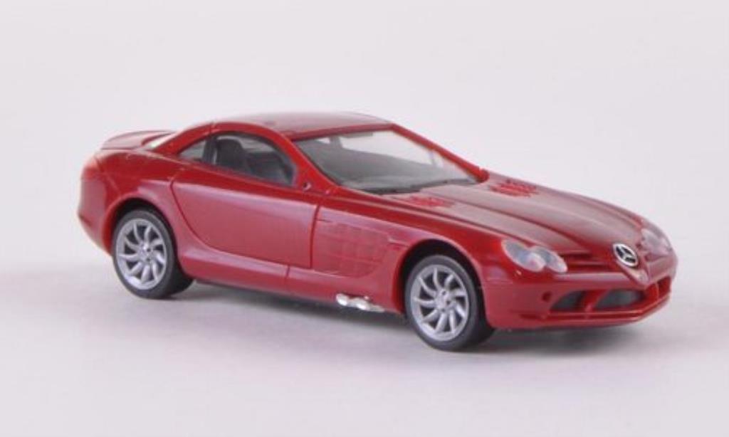 Mercedes SLR 1/87 Herpa McLaren wein-red diecast model cars