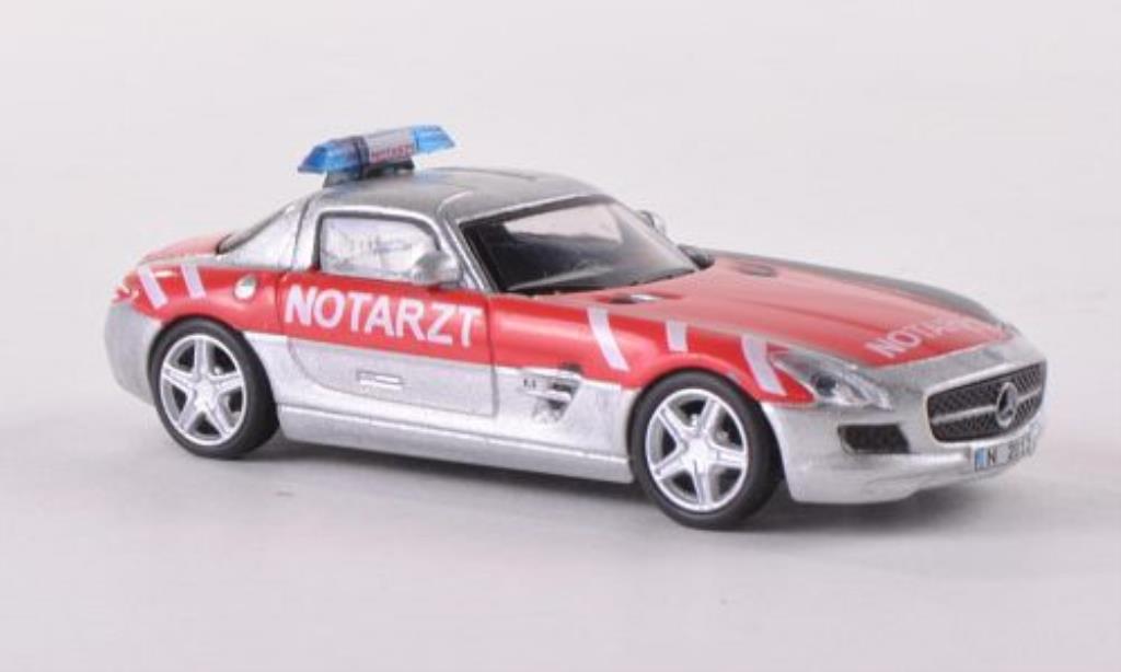 Mercedes SLS 1/87 Schuco AMG (C197) Notarzt diecast model cars