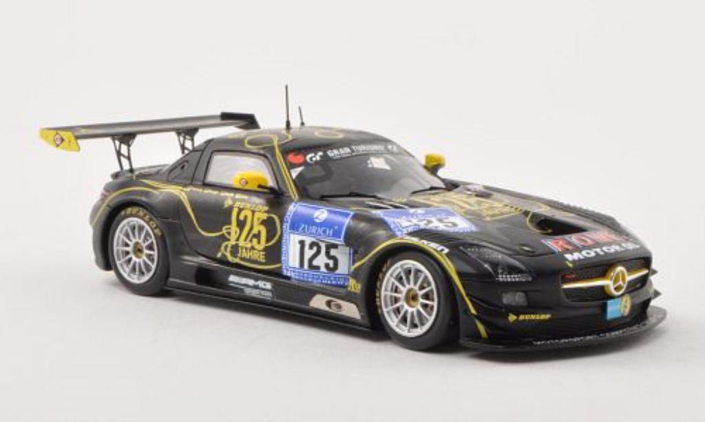 Mercedes SLS 1/43 Spark AMG GT3 No.125 Rowe Racing 24h Nurburgring 2013 /M.Hartung diecast model cars