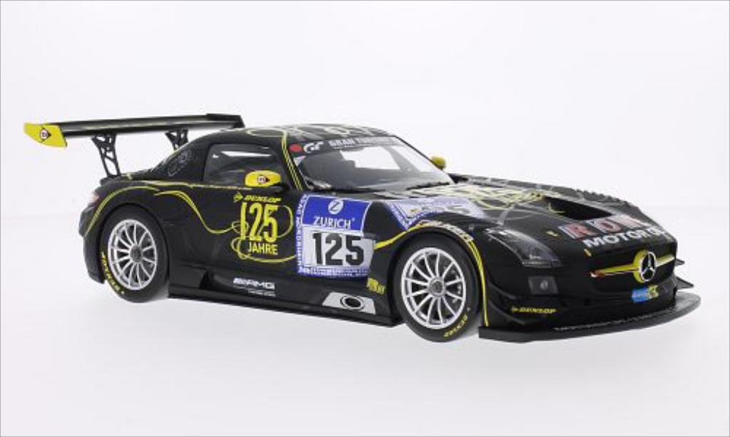 Mercedes SLS 1/18 Minichamps AMG GT3 No.125 Rowe Racing Dunlop 24h Nurburgring 2013 /M.Hartung diecast model cars