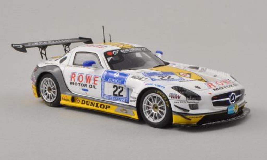 Mercedes SLS 1/43 Spark AMG GT3 No.22 ROWE/Biedermann 24h Nurburgring 2013 /N.Bastian diecast model cars