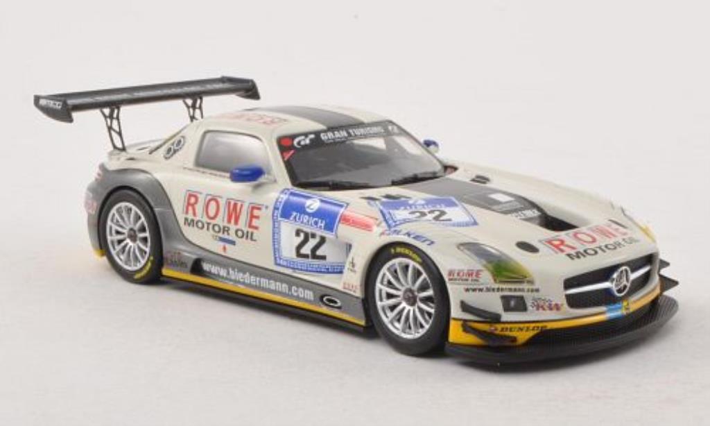 Mercedes SLS 1/43 Minichamps AMG GT3 No.22 Rowe Racing 24h Nurburgring 2012 /Seyffahrt diecast model cars