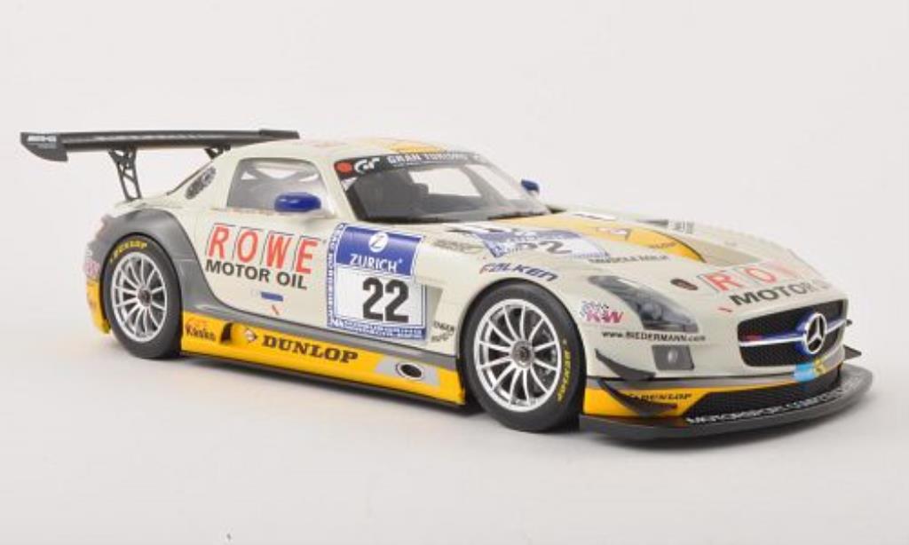 Mercedes SLS 1/18 Minichamps AMG GT3 No.22 Rowe Racing 24h Nurburgring 2013 /Bastian diecast model cars