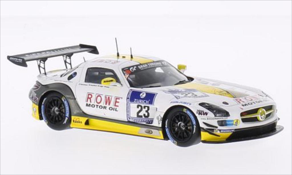 Mercedes SLS 1/43 Spark AMG GT3 No.23 Rowe Racing 24h Nurburgring 2014 /R.Goransson diecast model cars