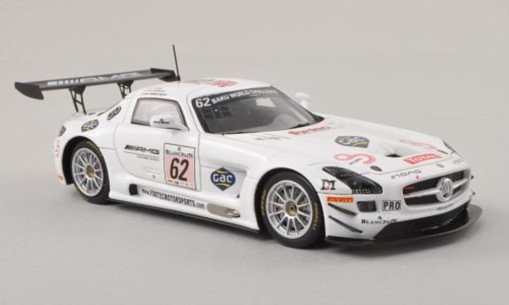 Mercedes SLS 1/43 Spark AMG GT3 No.62 AMG Customer Sports 24h Spa 2013 /A.Brundle diecast model cars