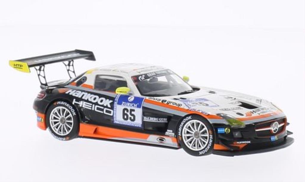 Mercedes SLS 1/43 Minichamps AMG GT3 No.65 Hankook Team Heico 24h Nurburgring 2012 /Heyer diecast model cars