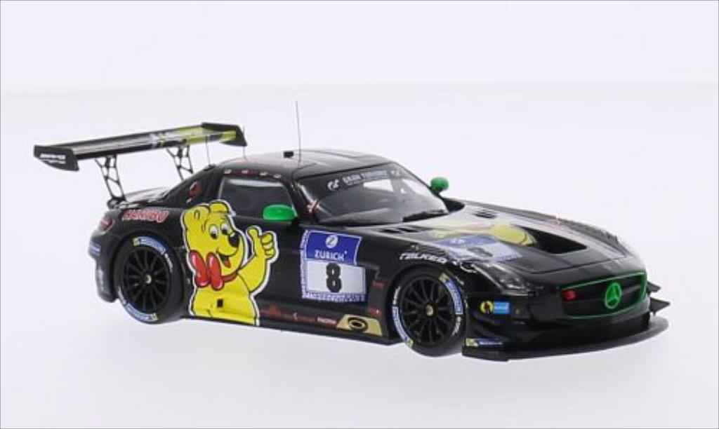Mercedes SLS 1/43 Minichamps AMG GT3 No.8 Team Haribo Racing Haribo 24h Nurburgring 2015 /M.Gotz diecast model cars