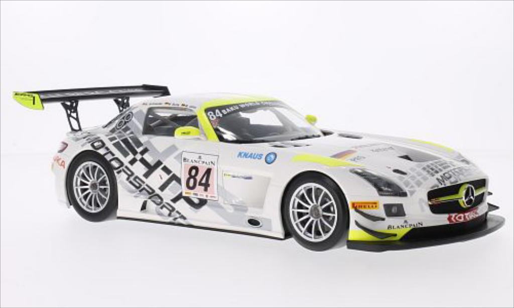 Mercedes SLS 1/18 Minichamps AMG GT3 No.84 HTP Motorsport Persson Team 24h Spa 2013 /B.Schneider diecast model cars