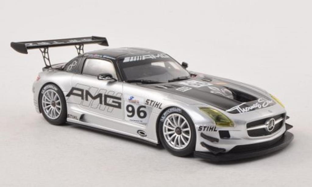 Mercedes SLS 1/43 Minichamps AMG GT3 No.96 Customer Sports Team AMG China 6h Zhuhai 2011 /Arnold diecast model cars