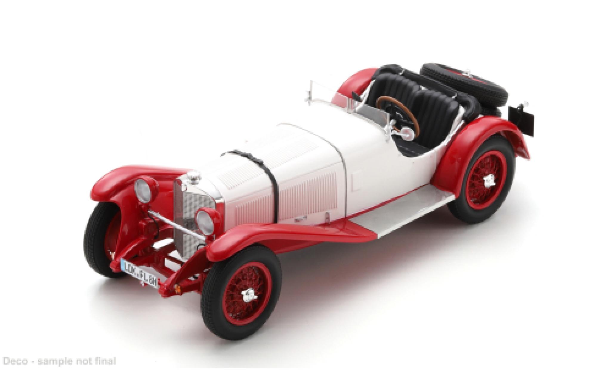 Mercedes SSK 1/18 Schuco ProR white/red 1:18 diecast model cars