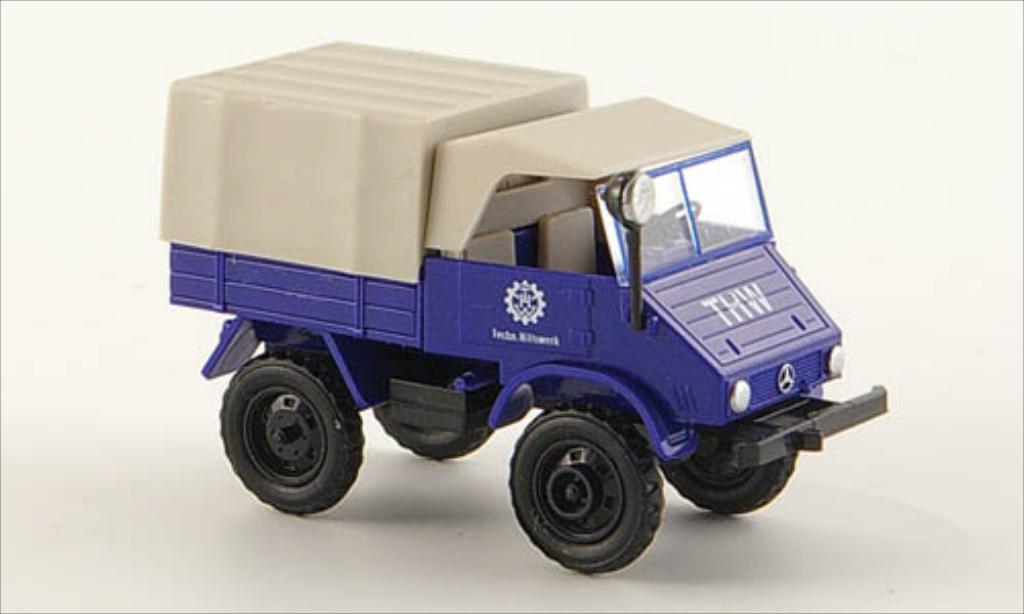 Mercedes Unimog 1/87 Epoche 411 THW /Plane diecast model cars