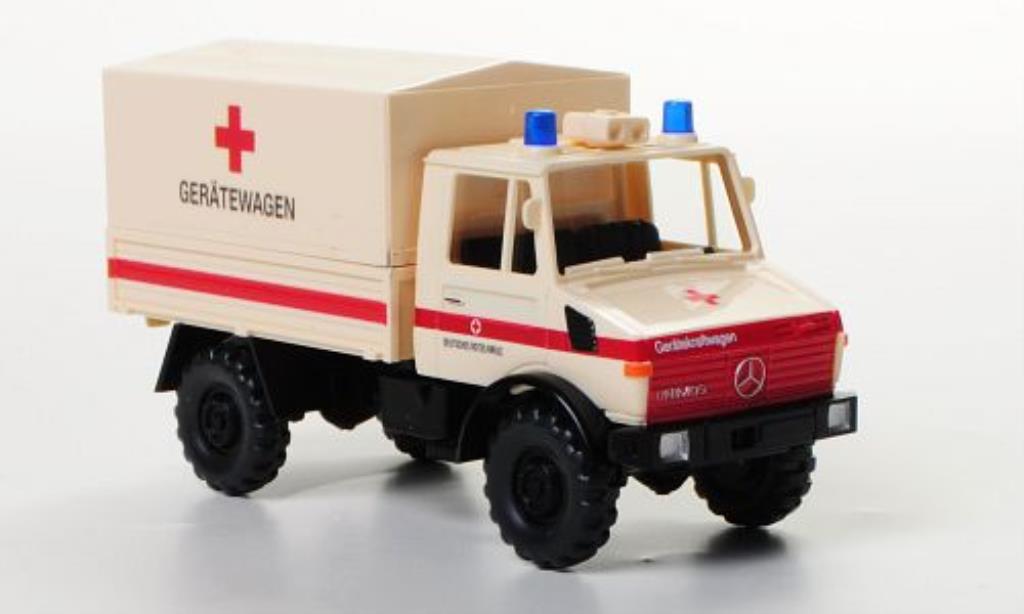 Mercedes Unimog 1/87 Wiking U 1300 L DRK Geratewagen diecast model cars