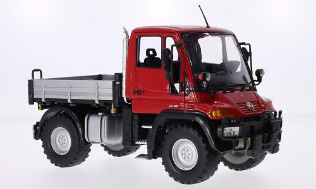 Mercedes Unimog 1/24 Welly U400 red diecast model cars
