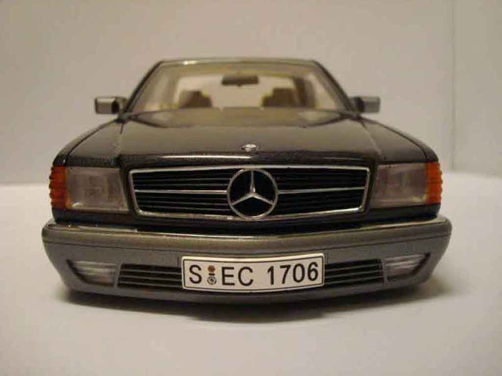 Mercedes 500 Coupe jantes 16 bbs 1/18 Autoart