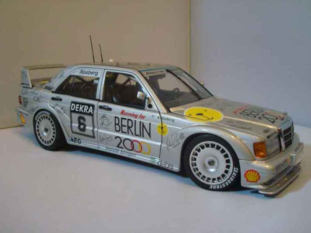 Mercedes 190 DTM e 25 16v evo2 1992 1/18 Autoart