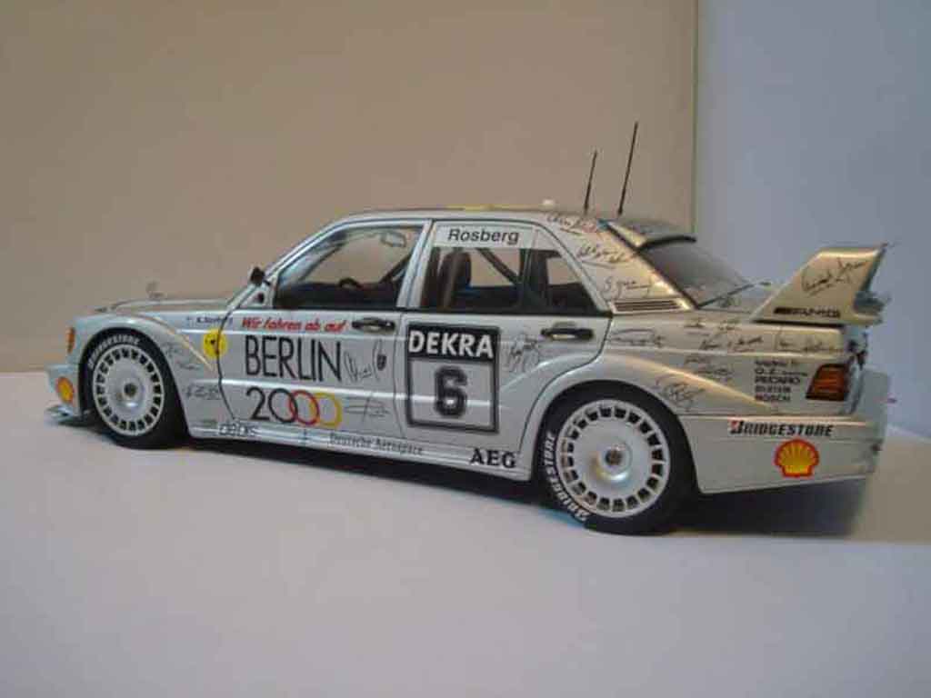 Mercedes 190 DTM e 25 16v evo2 1992 1/18 Autoart