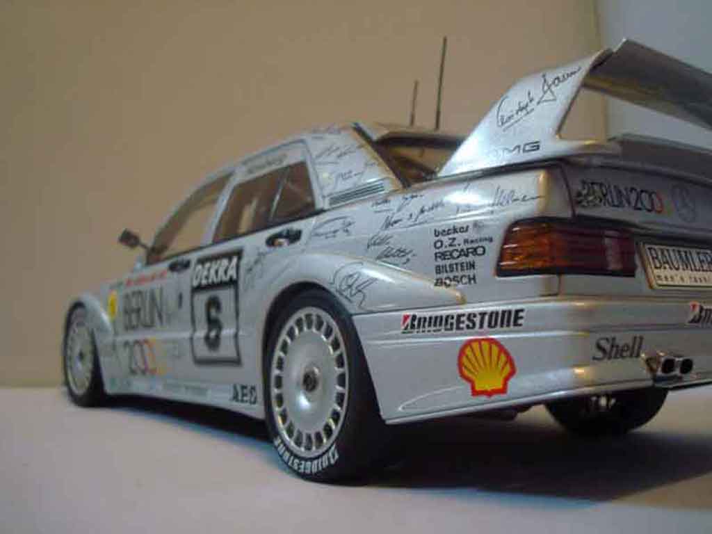 Mercedes 190 Evo 1/18 Autoart Evo e 25 16v evo2 dtm 1992 diecast model cars
