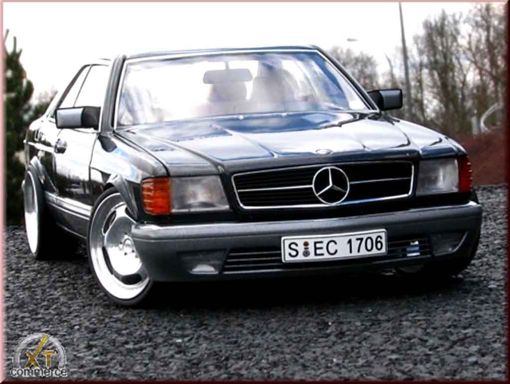 Mercedes 500 SEC 1/18 Autoart SEC jantes 20 pouces diecast model cars