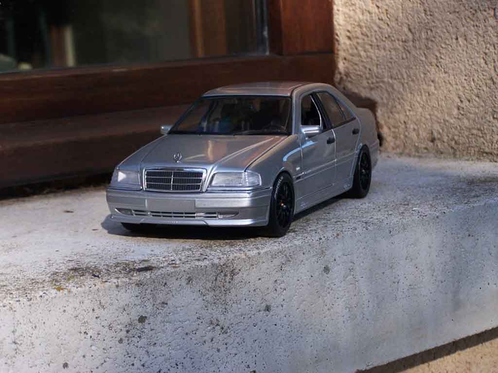 Mercedes Classe C AMG 36 grey jantes bbs 1/18 Ut Models